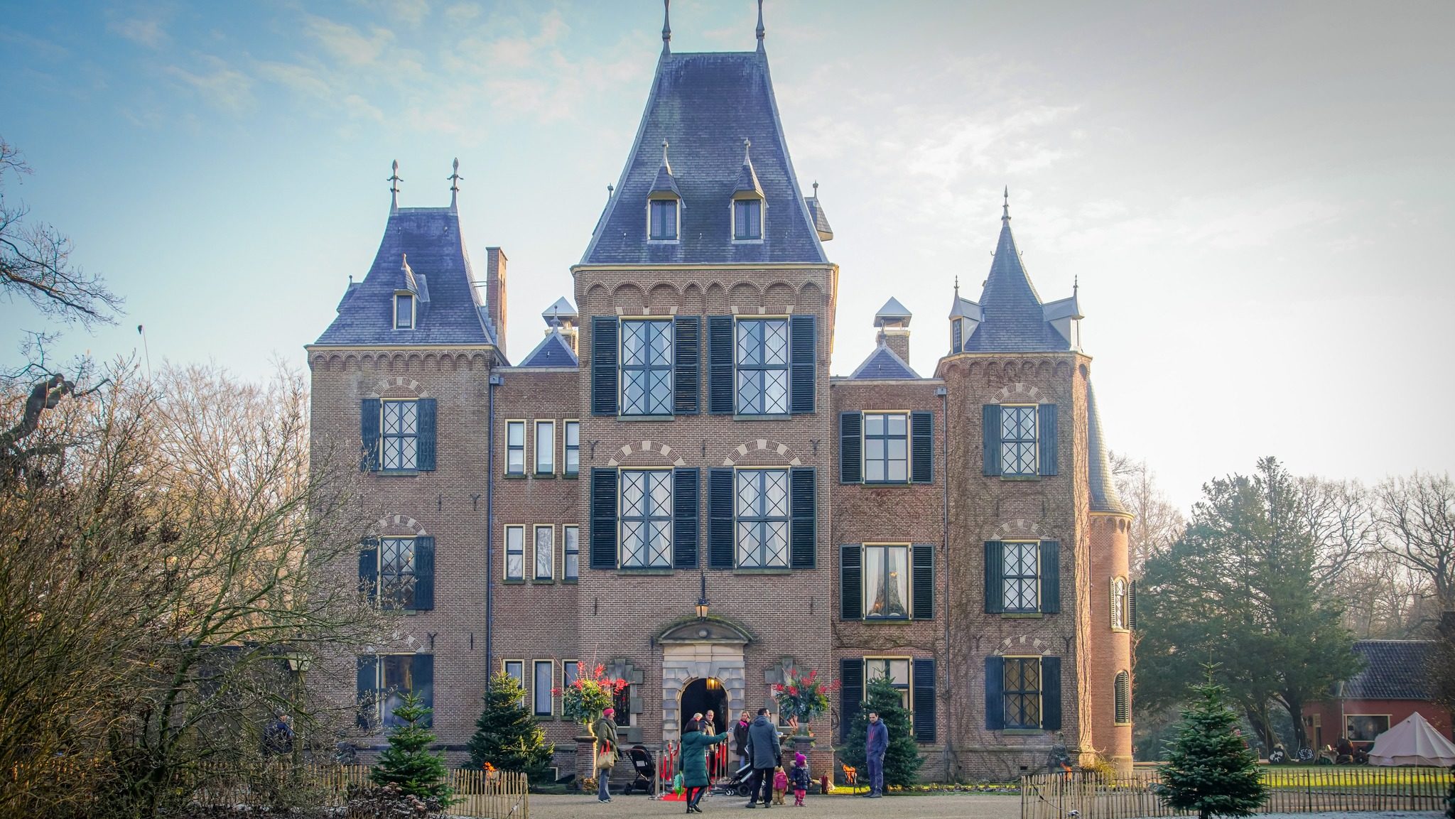 Christmas at Keukenhof castle